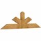 Ekena Millwork Saratoga Rough Sawn Timber Gable Bracket, Western Red Cedar, 72"W x 21"H x 2"D x 6"F, 7/12 Pitch GBW072X21X0206SAR00RWR - alternate 5